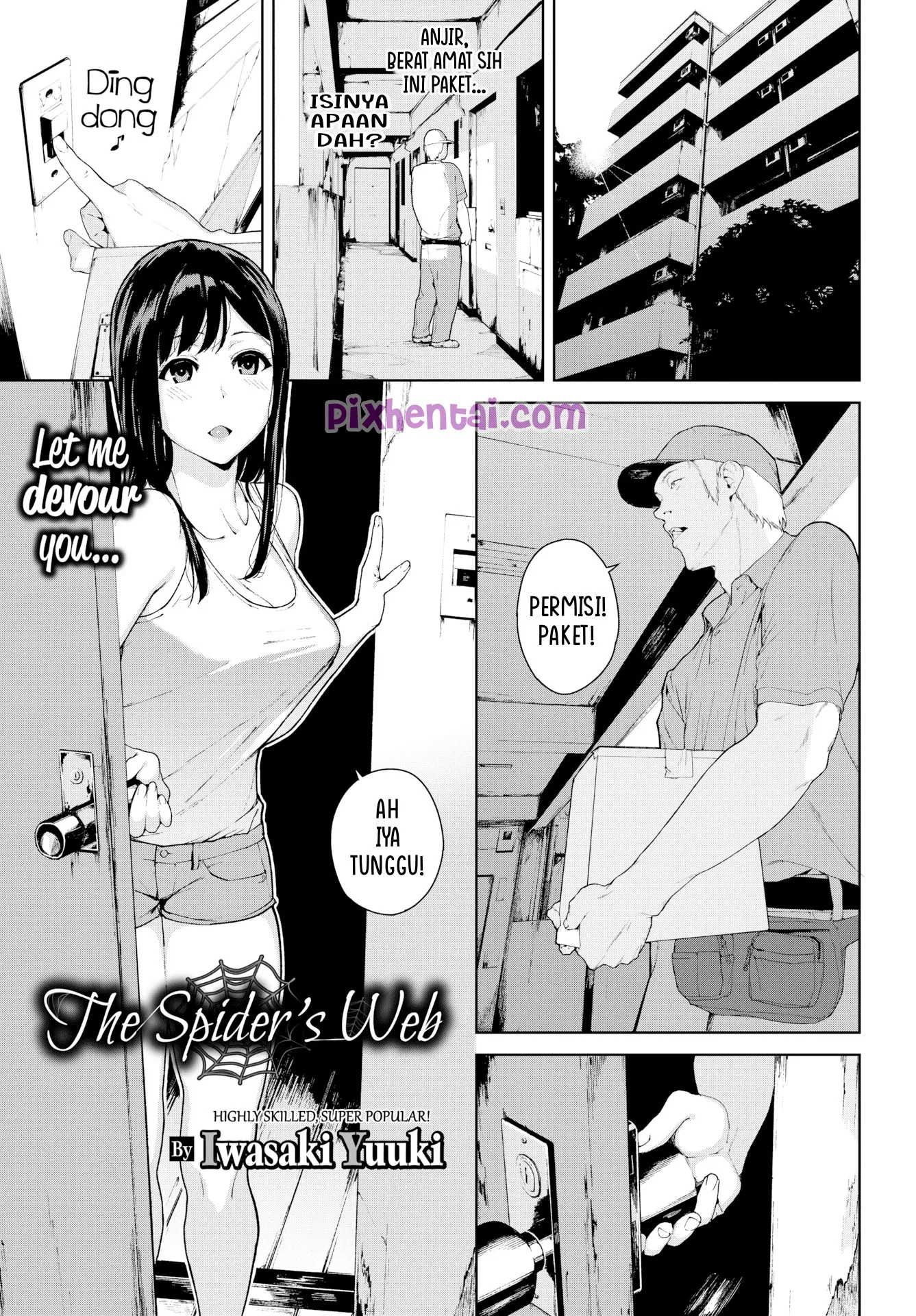 Komik Hentai The Spiders Web Kurir tergoda Belahan Dada Manga XXX Porn Doujin Sex Bokep 1